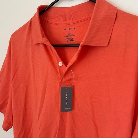 2X BUNDLE NEW Van Heusen Collar Shirt / IZOD Collar Shirt - Size M - Picture 2 of 10